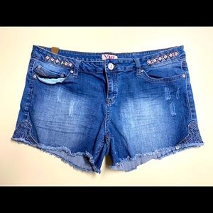 YMI Jean denim shorts